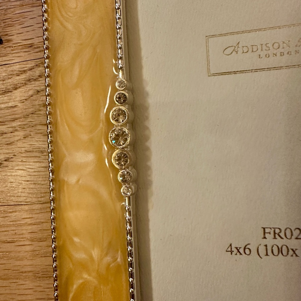 Addison Ross Gold and Cream Photo Frame - Picture 3 of 5